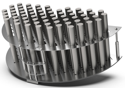 Grilles de stockage pour pièces ACTIFIVE CONCEPT Robotique par Halter