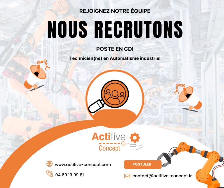 OFFRE D'EMPLOI ACTIFIVE CONCEPT