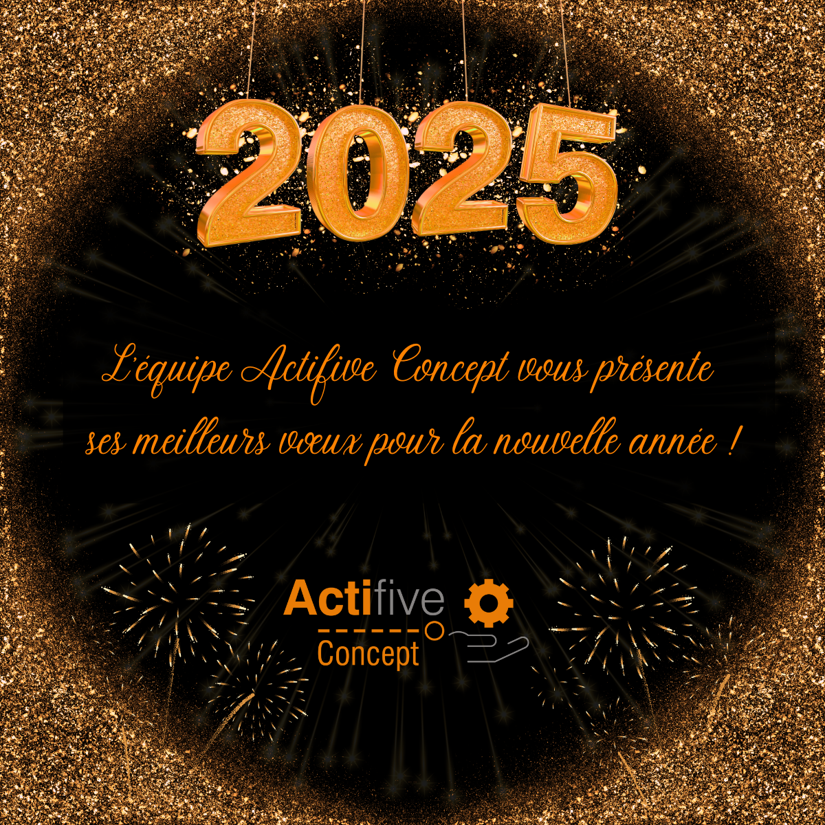BONNE ANNÉ 2025 - ACTIFIVE CONCEPT
